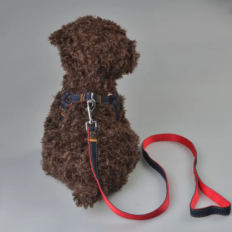 Жан pet Тяговый набор ремни безопасности собаки набор ошейник поводки наборы XS-L для маленьких средних больших собак D02