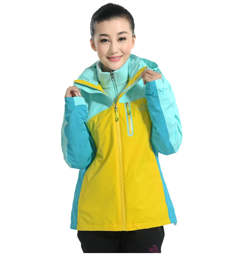 Высококачественное зимнее теплое пальто, зимняя одежда, теплое пальто, водонепроницаемая лыжная куртка, дышащая куртка для сноуборда для женщин