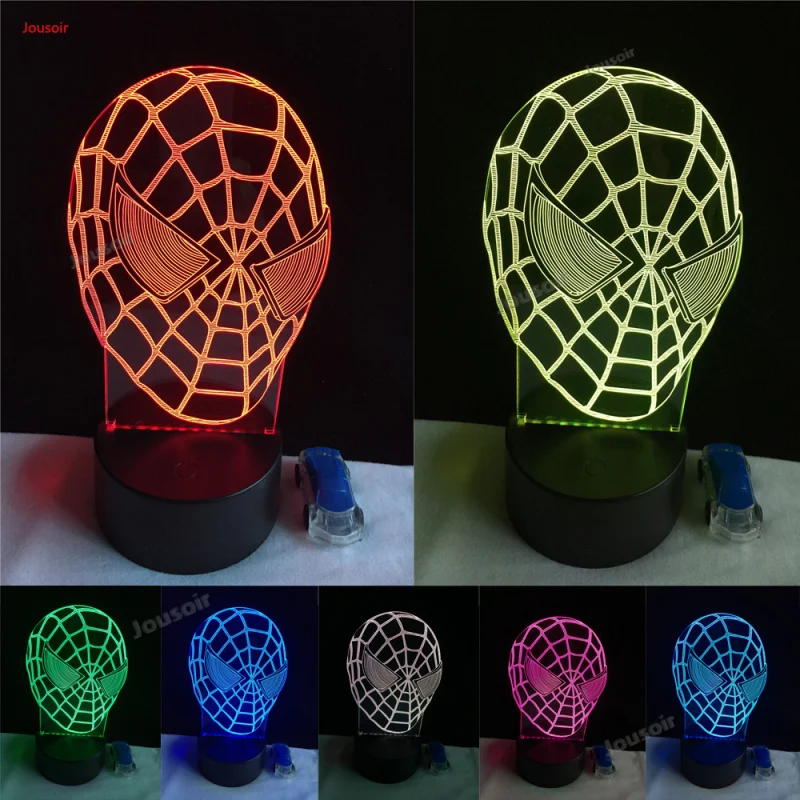 5-Different-Superhero-Man-Figure-Spiderman-3D-Lamp-7-Color-Led-Gradient-Night-Light-Kids-Lampara (5)