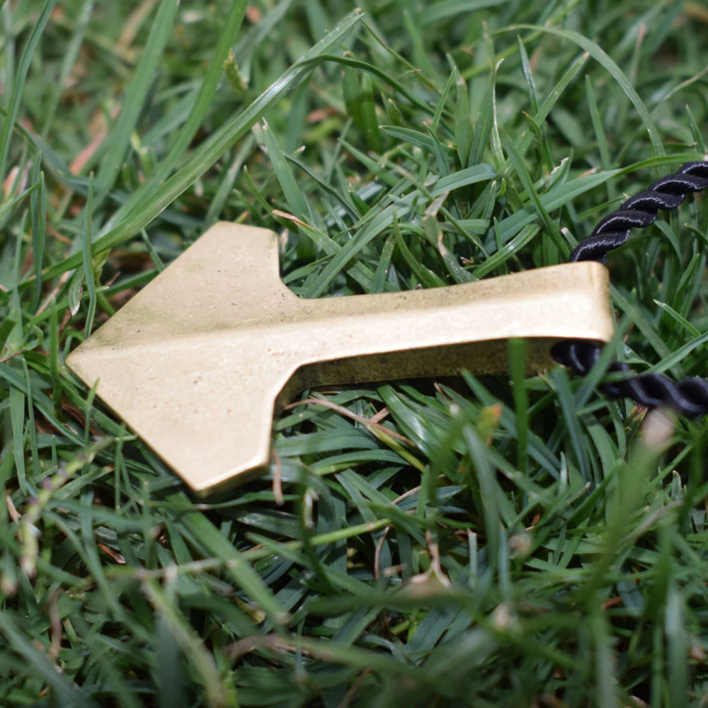12 шт. оригинальный Молот Мьёльнир амулет викинга простой Mjolnir талисман подвеска