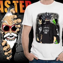 Футболка Dragon Ball Z, Супер Saiyan Son Goku Vegeta Piccolo Puu Bulma, аниме, футболка, японское аниме, хлопок, новинка, футболка