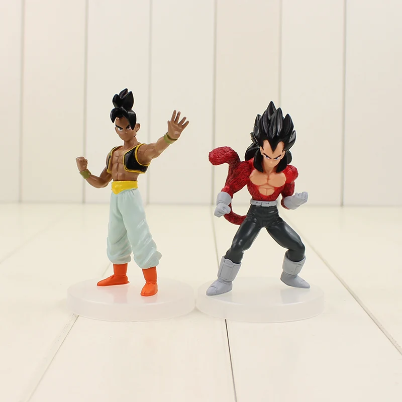 10-14 см 6 шт./лот Dragon Ball Z Super Saiyan Son Goku Vegeta Frieza Piccolo Cell Beerus ПВХ фигурка Модель Коллекция игрушек