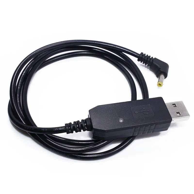 Baofeng USB зарядное устройство кабель с индикатором для BaoFeng BF-UVB3Plus Batetery Ham Радио BF-UVB3 плюс UV-S9 двухканальные рации