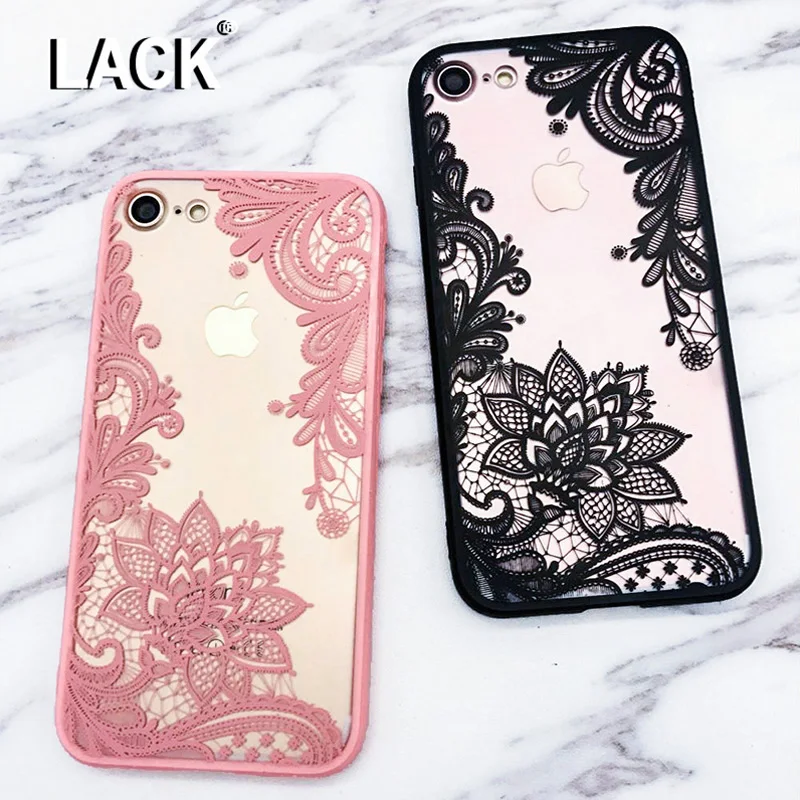 LACK Sexy Lace Datura Paisley Mandala Henna Flower Case For Iphone 7 Case For Iphone7 6