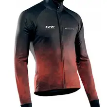 NW Мужская Новая весенняя/осенняя одежда с длинным рукавом для велоспорта, дышащая одежда для горного велосипеда, одежда для велоспорта, Ropa Ciclismo Maillot