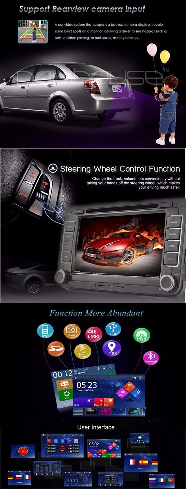 Top Hot Sale 2 DIN Car DVD for VW JETTA GOLF MK5 MK6 GTI PASSAT B6 POLO SKODA Fabia GPS Navigation Radio USB 3 Top Hot Sale 2 DIN Car DVD for VW JETTA GOLF MK5 MK6 GTI PASSAT B6 POLO SKODA Fabia GPS Navigation Radio USB 3