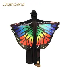 Chamsgend Coolbeener крылья бабочки фея Для женщин крыло шаль свободное кимоно дамы Нимфа костюм эльфа аксессуар, пользующийся наибольшим спросом mar9