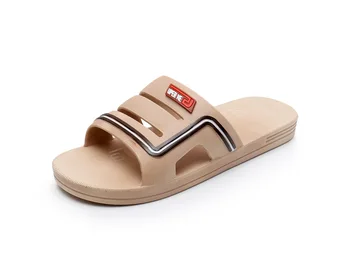 

Men Slippers 2019 Summer Mens Shoes Casual Breathable Beach Sandals Slippers Wedge Black White Flip Flops Men Slides Flat 2