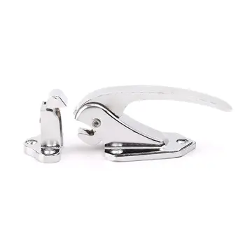 

Zinc Alloy Door Handle Lock Spring Loaded Pull Handle Latch For Oven Refrigerator Freezer
