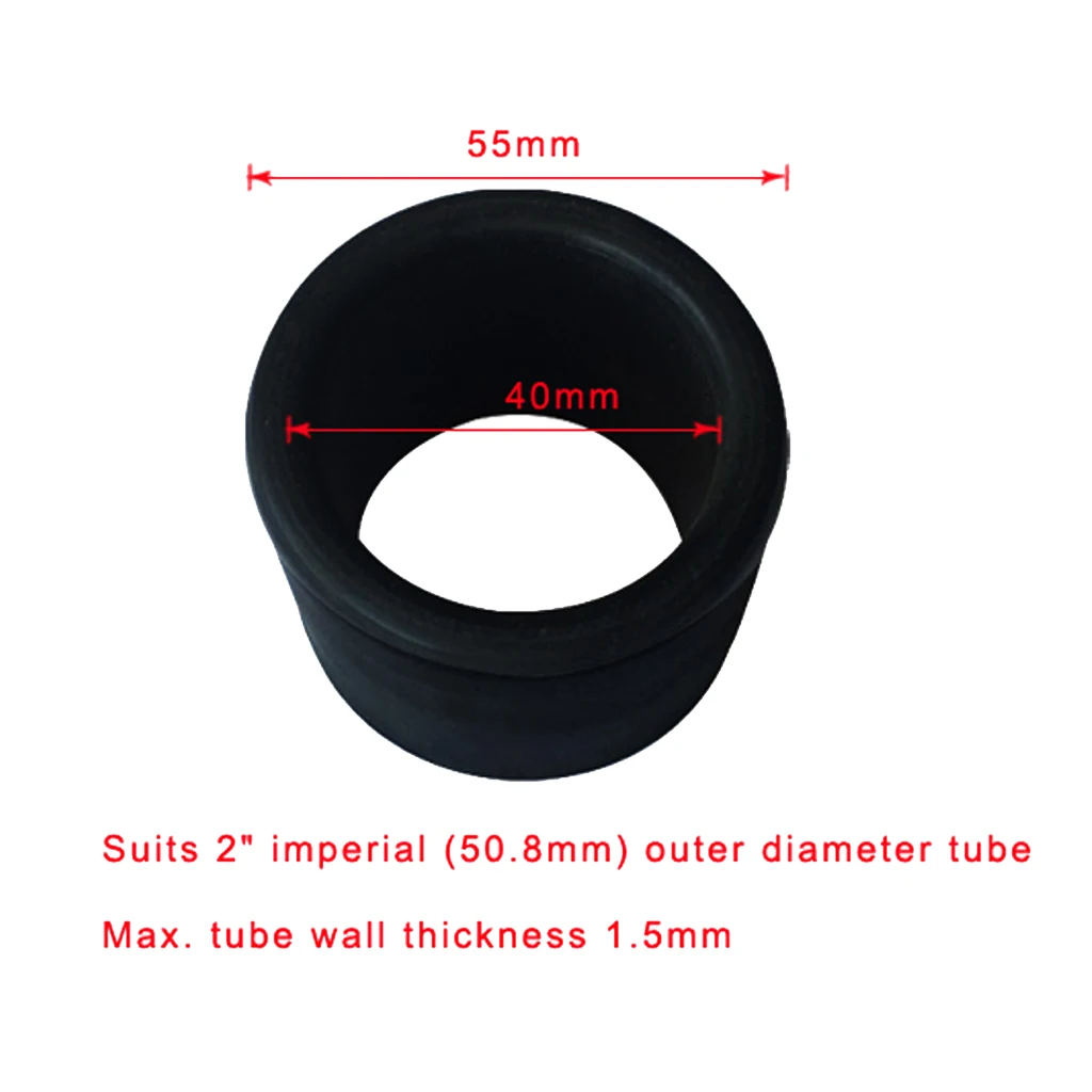 10Pcs Fishing Rod Holder Insert For Stainless Steel Rod Holder 50.8mm Outer Diameter titulaire inscrit Fishing Accessories