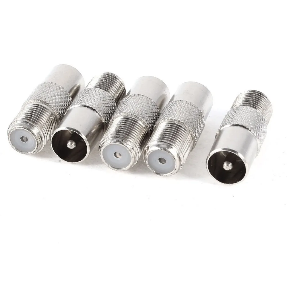 100 шт. IEC DVB T TV PAL папа к F гнезду RF коаксиальный разъем адаптера|tv rf connector|tvtv television |