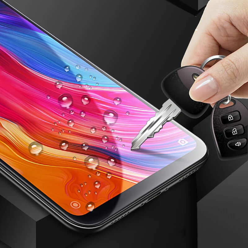 2 шт защита экрана закаленное стекло для Xiaomi 6 8 5X A1 Защитное Redmi 5 4X 5A S2 note5 pro 5plus