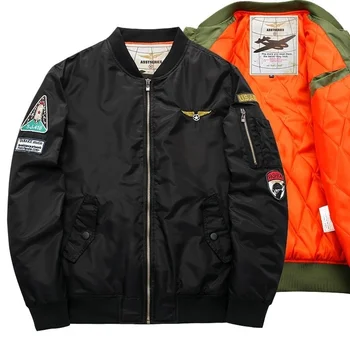 

ASSTseries Brand Autumn Winter Ma1 Army Military motorcycle Flight Jacket Pilot Air Force Men Baseball Jacket
