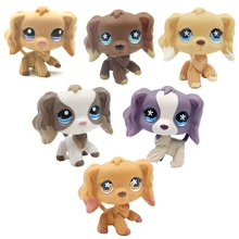 Real font b pet b font shop lps toys littlest Dogs Cocker Spaniel rare animal old