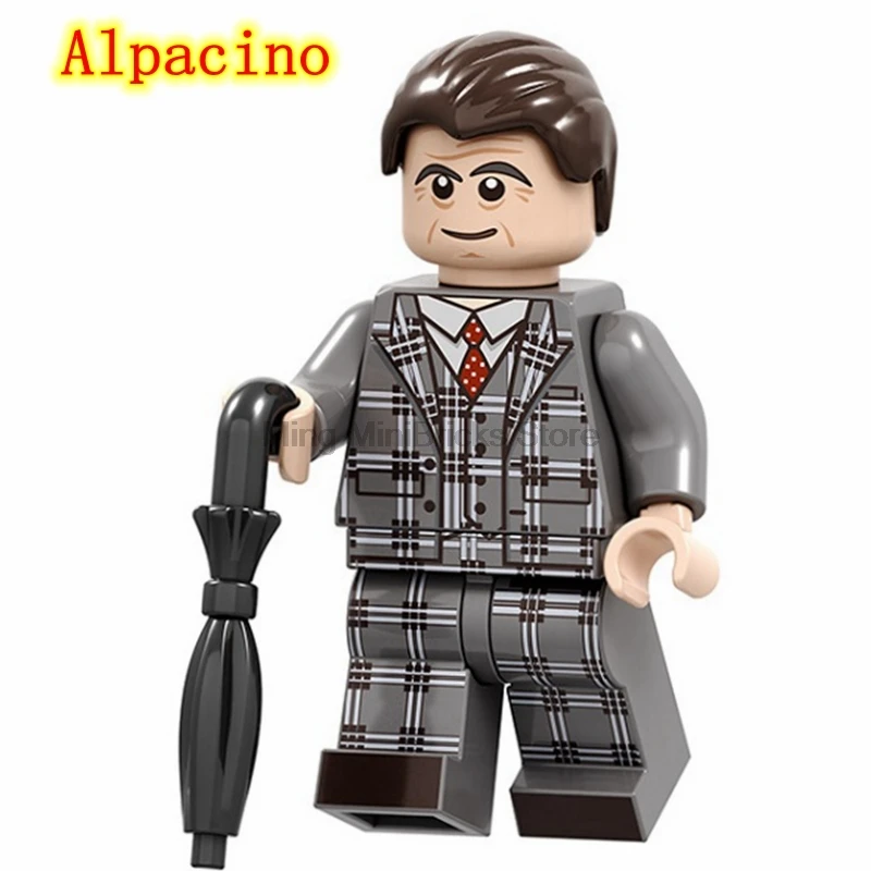 

Legoing Movie Marvel The Godfather Michael Corleone AI Pacino Building Block Toys for Children Compatible Legoings Action Figure
