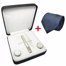 SHANH ZUN Natural Mother of Pearl Shell Inlaid Stainless Steel Cufflinks & Collar Stays & Tie Clip Gift Set for Shirt SHANH ZUN Natural Mother of Pearl Shell Inlaid Stainless Steel Cufflinks & Collar Stays & Tie Clip Gift Set for Shirt
