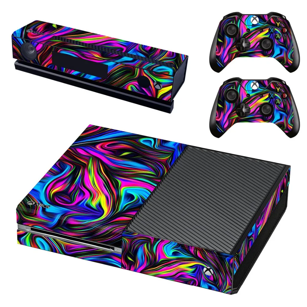 

Vinyl Stickers Skin For Microsoft XBOX ONE Controller Console Kinect Cover Wrap Decals