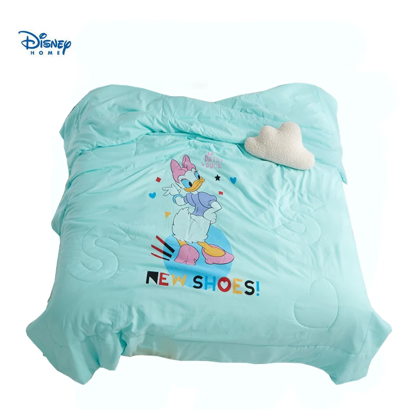 

princess Daisy Duck cute summer quilt single twin queen size girl babys 3d bed linens quilted bedspreads cartoon thin comforter