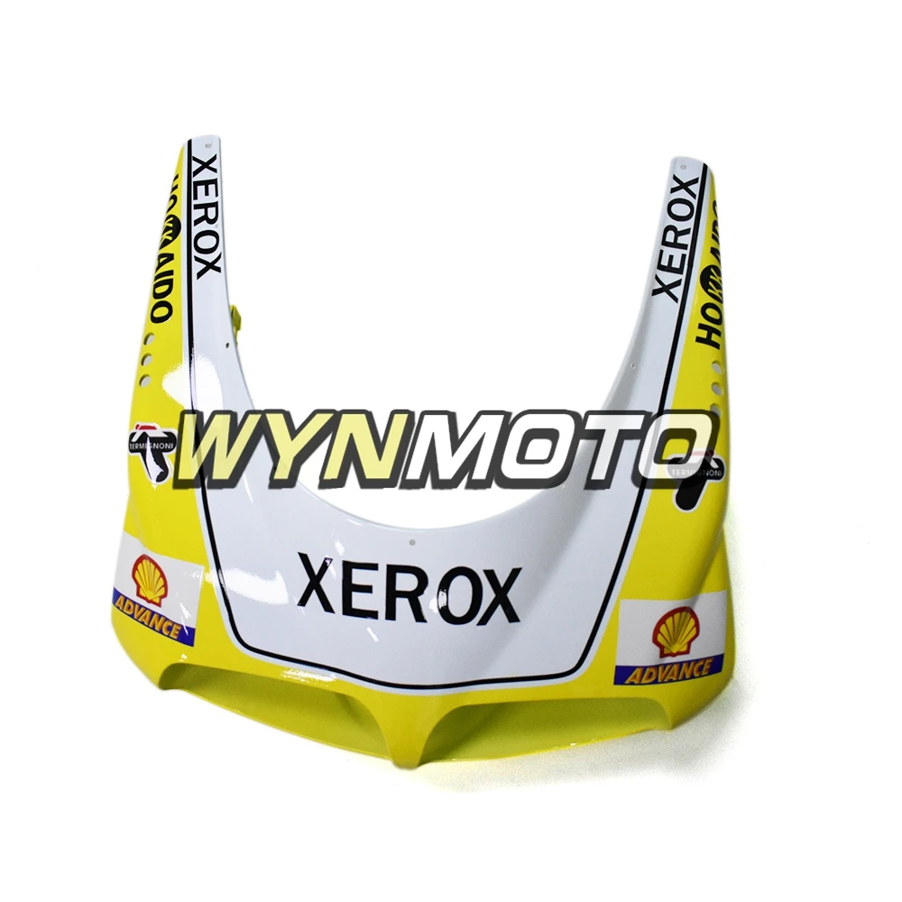 Полный обтекатели для Ducati 996 998 916 748 Monoposto 96-02 1996 2000 2001 2002 мотоциклетный обтекатель abs комплект цвет: желтый, белый Carenes