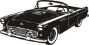 

Race Car Wall Sticker Classic Car Mural Room Vehicle Vinyl Wall Decal Boys Bedroom Decorative Decoration