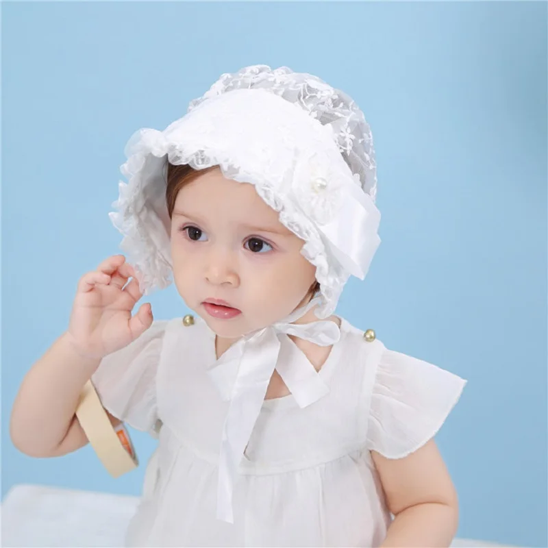 Buy Spring Summer Lace Cap Sweet Princess Baby Girls