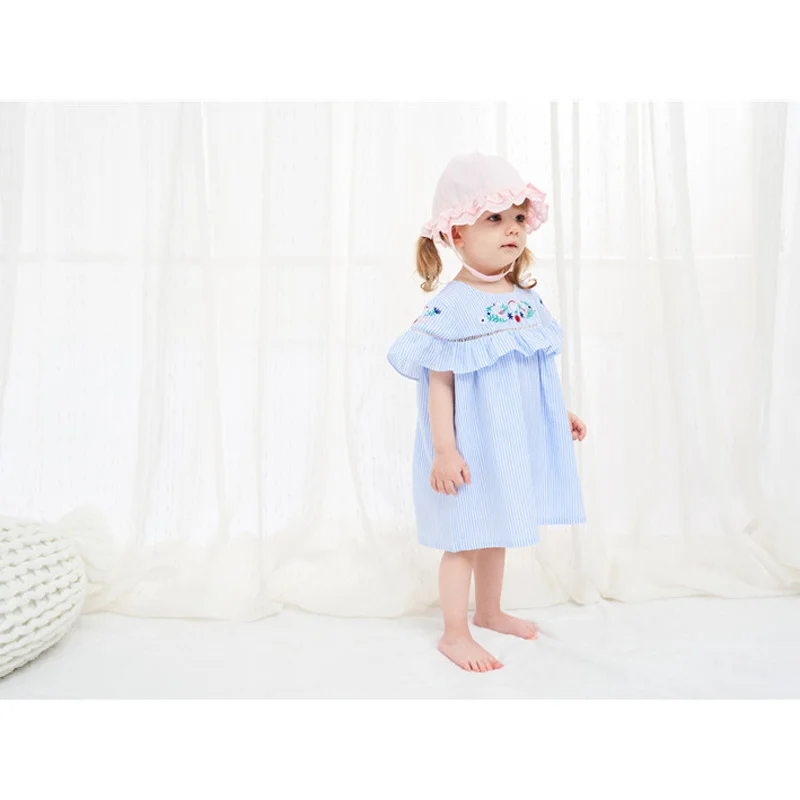 2Lace-Bucket-Hat-Baby-Girl-Summer-Sun-Cap-Cotton-Breathable-Comfort-Fisherman-Hat-Chin-Strap-Stay-On-Basin-Bonnet