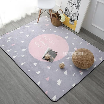 

New Creative Nordic Home Thicken Soft Carpet Anti-Skid Living Room Floor Mats Modern Bedroom Kids Room Play Mat ( 100x150cm )