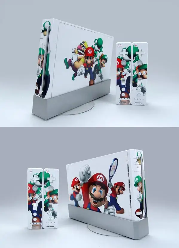 062 Виниловая наклейка для защиты кожи Nintendo консоль и контроллера|protector sticker|mario