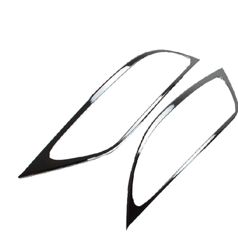 

Car Cover Rear Fog Lamp Cover Tail Fog Light Cover Fit For Hyundai IX35 2011 2012 2013 ABS Chrome Car Accessories 2pcs Per Set