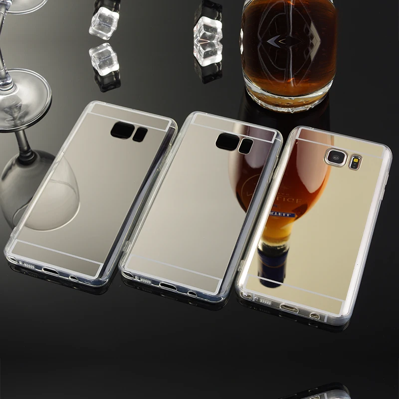 

Note 3 4 5 Back Case for Samsung Galaxy Note 3 4 5 Cell Phone Case TPU Silicone Cover N9000 N9100 N9200 Etui Coque Espelhada Cas