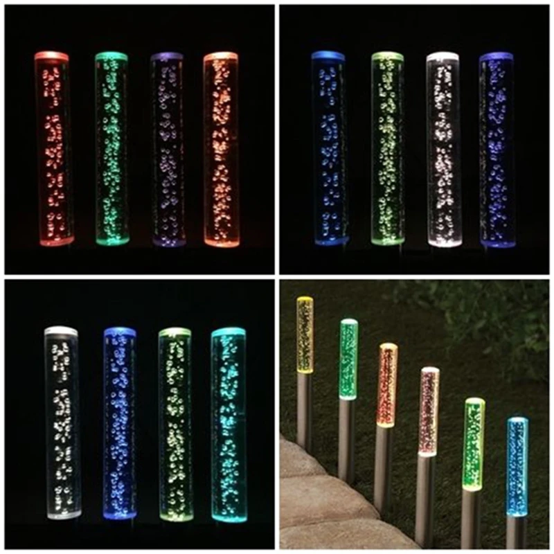 bubble stake lights