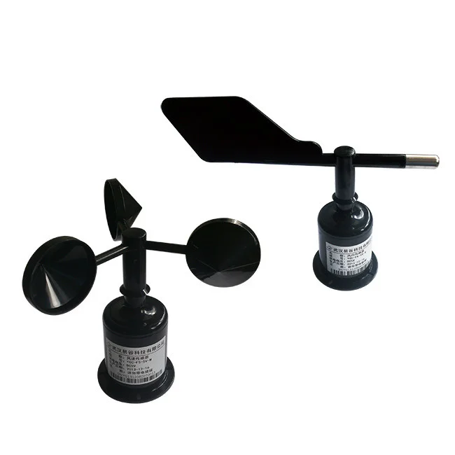 Three cups wind direction and wind speed sensor/anemorumbometer (RS485/232,4 20mA/0 5V) Wind