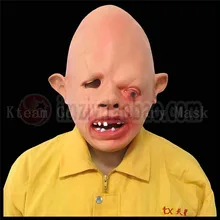 Hot !!!Novelty Latex Rubber Creepy Scary Ugly Face the Goonies Sloth Mask Halloween Party Costume Decorations Latex Cyclops Mask