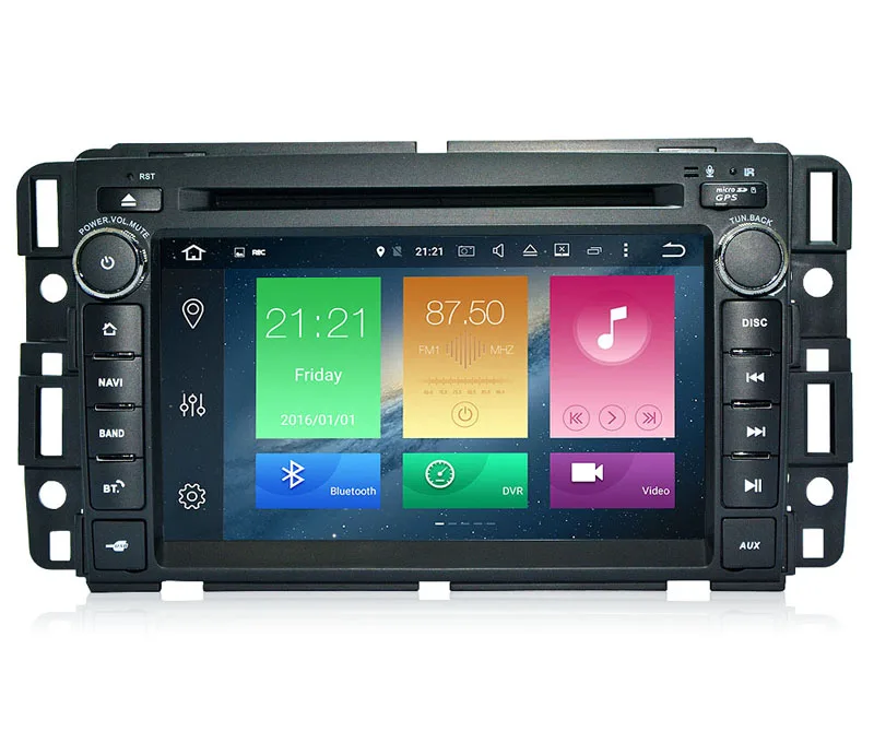 Sale Octa(8) Core Android 8.0 Car Dvd Player gps FOR GMC Yukon/Tahoe  Navi audio multimedia auto stereo RAM 4G ROM 32G 1