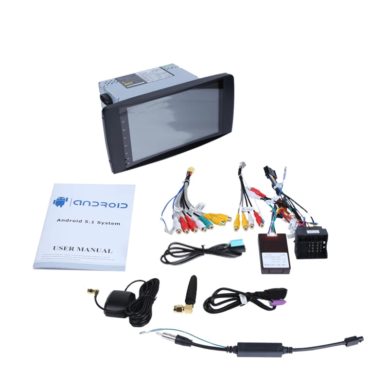 Perfect 9 Inch Android 9.0 2G RAM 32G ROM Auto Radio GPS Wifi OBD Stereo Tape  Navigation For Benz R Class W251 R280 R300 R320 R350 R63 5