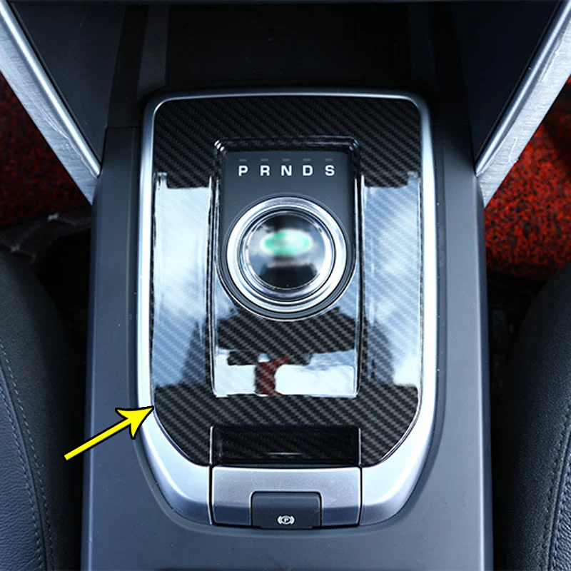 ABS Хромированная Автомобильная центральная консоль панельная Накладка для коробки передач накладка рамка для Land Rover Discovery Sport аксессуары