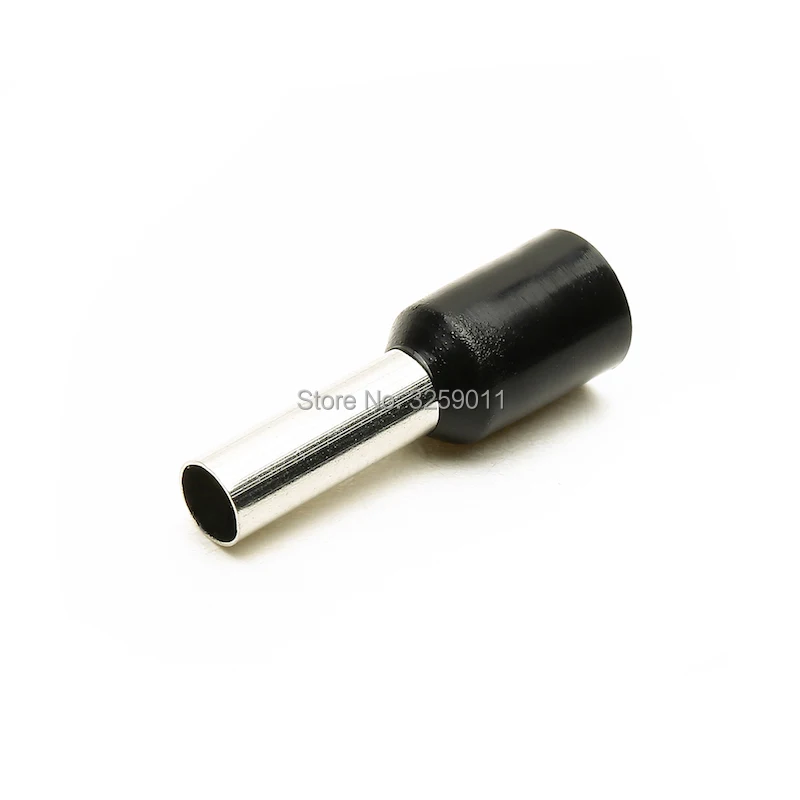 

100PCS E4012 Electrical wire Connectors Tube Pre-insulating Terminal Block TYPE TG-JT EV4012 AWG12 4mm Cooper
