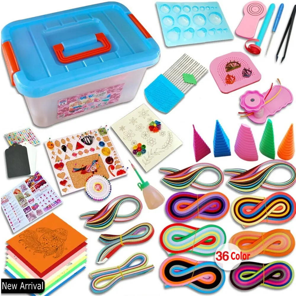 Meest Complete Quilling papier set kleur papier tekening materiaal