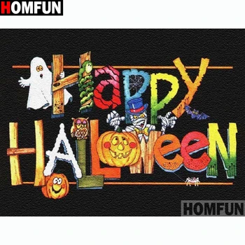 

HOMFUN Full Square/Round Drill 5D DIY Diamond Painting "Letter pattern" 3D Embroidery Cross Stitch 5D Home Decor A13058