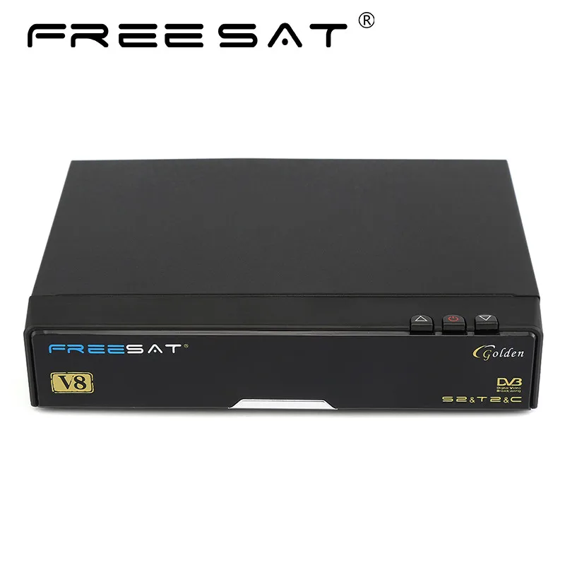 

Freesat V8 golden Support powervu Biss key CCcam IPTV DVB-T2 DVB-S2 DVB-C Satellite Receiver DVB T2 S2 cable receptor