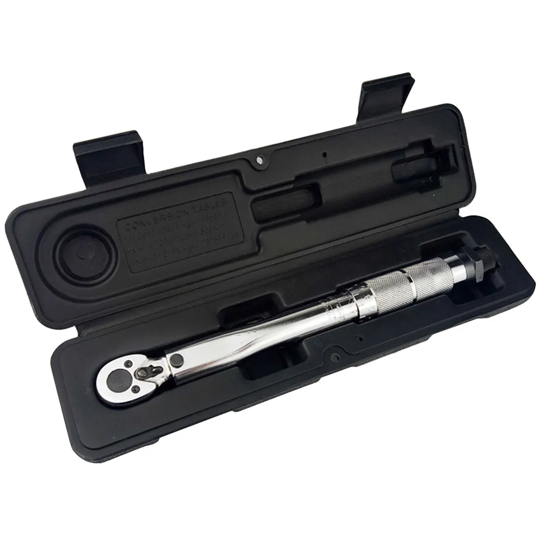 

1/4 3/8 1/2 Hand Tools Torque Wrench Adjustable Bike Square Drive 5-210N.m Two-way Precise Ratchet Wrench Repair Spanner Key