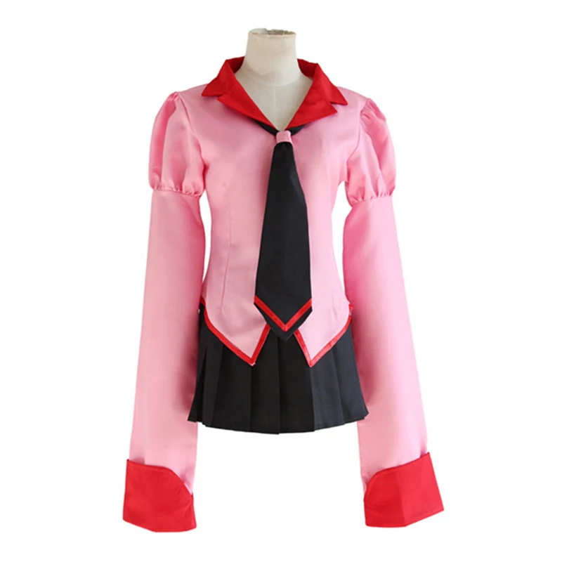 

Owarimonogatari Anime Cosplay Oshino Ougi Women's skirt school uniform Costumes suit For Halloween
