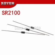 50 шт./лот SR2100 диод Шоттки 2A 100 V DO-15 DIP
