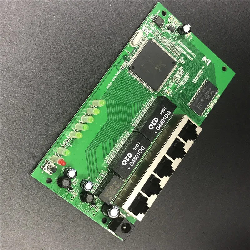 OEM 5 портовый гигабитный маршрутизатор модуль 10/100/1000 м распределительная коробка