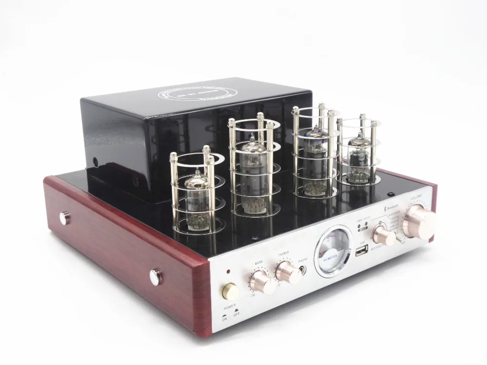 

TIANCOOLKEI DIY-10D Hifi 2.0 Amplifier USB/Home Audio tube amp 50W*2 220v amplificador bluetooth vacuum tube amplifier