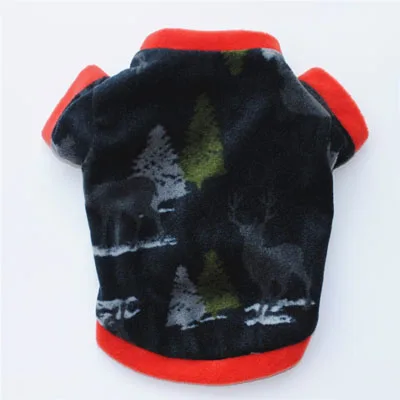 Повседневный кашемировый свитер для собак на Рождество, Год, зимняя мягкая моющаяся Одежда для собак для маленьких собак, чихуахуа, Тедди - Цвет: Черный