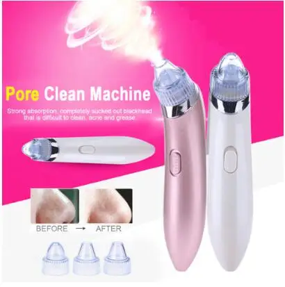 

Pro Vacuum Pore Cleaner Blackhead Remover Electric Acne Clean Exfoliating Cleansing Suction Facial Beauty Machine