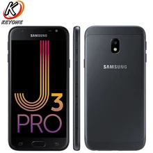 Фирменная Новинка Samsung Galaxy J3 Pro J330GDS LTE мобильный телефон 5.0 “2 ГБ Оперативная память 16 ГБ Встроенная память quad-core 1.4 ГГц Android 13.0MP 2400 мАч телефон
