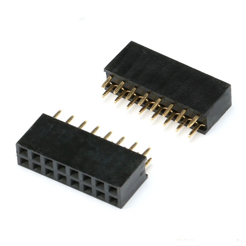 2x8Pin Female Double Row Straight Pin (2)