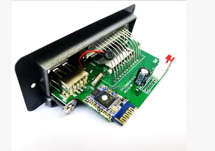 Модуль Bluetooth усилитель mp3 декодер плата + модуль вызова цифровой светодиодный fm
